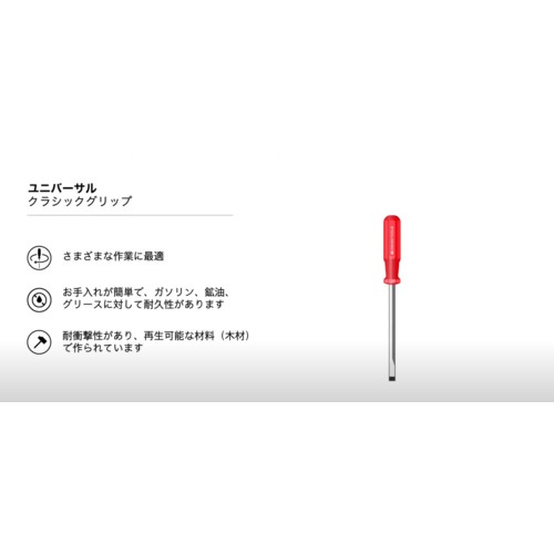 PBスイスツールズ 205-0.89-40 六角棒ドライバー【205-0.89】