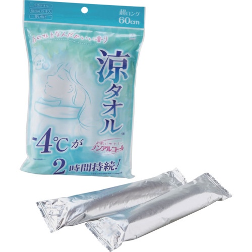 ハクゾウメディカル 冷感ウエットシート 涼タオル 5本入 個包装【2601006】