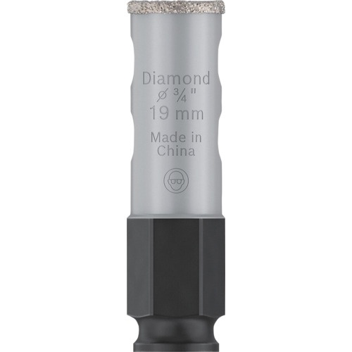 ボッシュ 磁器タイル用乾式ダイヤモンドホールソー 19mm【2608901552】