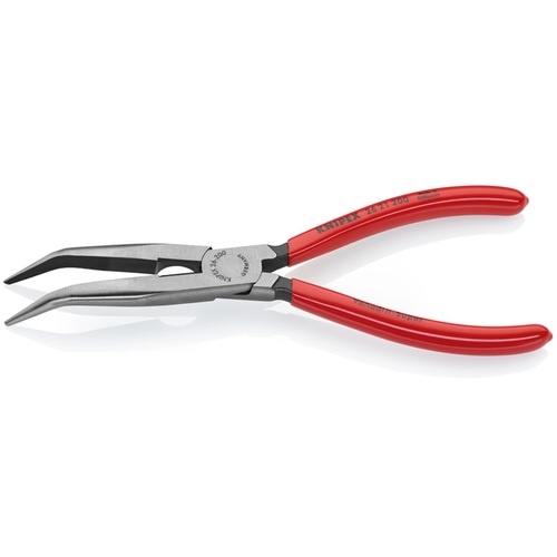 KNIPEX 先曲ロングラジオペンチ(40°) プラスチックハンドル【2621-200SB】