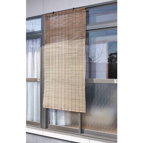 大島屋 防カビ竹すだれ 室内外両用 88x157cm【316181】