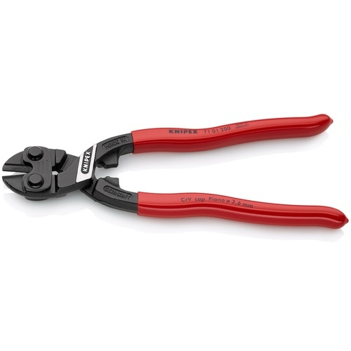 KNIPEX ミニクリッパー 200mm プラスチックハンドル(SB店頭展示パッケージ仕様)【7101-200SB】