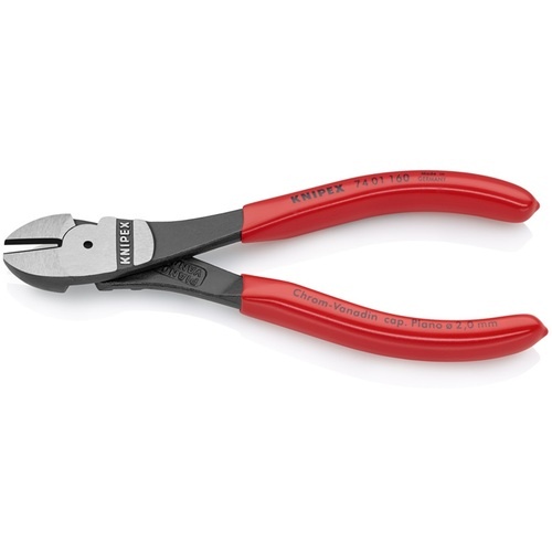 KNIPEX 強力型ニッパー プラスチックハンドル 160mm(SB店頭展示パッケージ仕様)【7401-160SB】