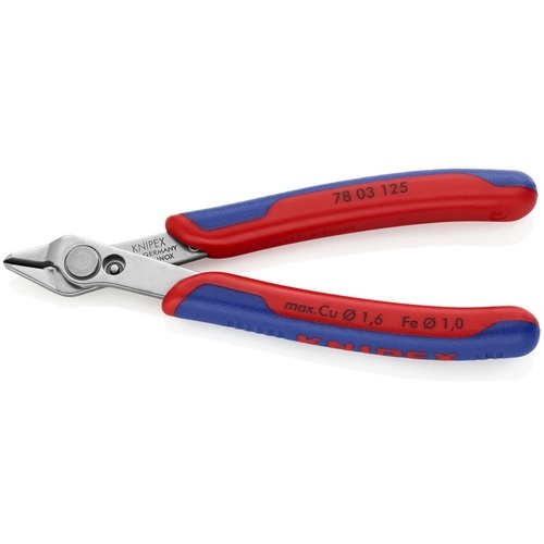 KNIPEX エレクトロニクス スーパーニッパー(SB店頭展示パッケージ仕様)【7803-125SB】