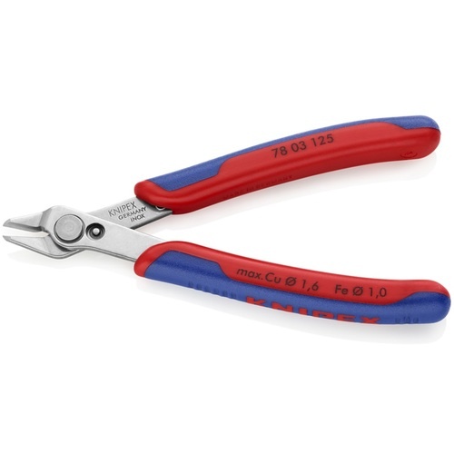 KNIPEX エレクトロニクス スーパーニッパー(SB店頭展示パッケージ仕様)【7803-125SB】