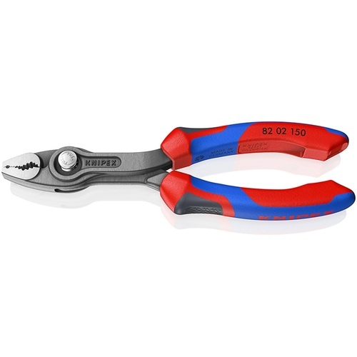 KNIPEX スリップジョイントプライヤー ツイングリップ コンフォートハンドル 150mm(SB店頭展示パッケージ仕様)【8202-150SB】