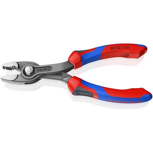 KNIPEX スリップジョイントプライヤー ツイングリップ コンフォートハンドル 150mm(SB店頭展示パッケージ仕様)【8202-150SB】