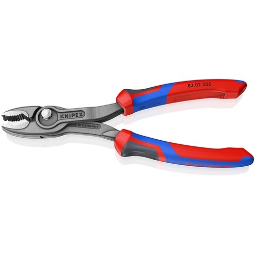 KNIPEX スリップジョイントプライヤー ツイングリップ コンフォートハンドル 200mm(SB店頭展示パッケージ仕様)【8202200SB】