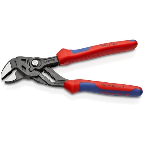 KNIPEX 【ブリスターパック仕様】プライヤーレンチ コンフォートハンドル 180mm【8602180SB】