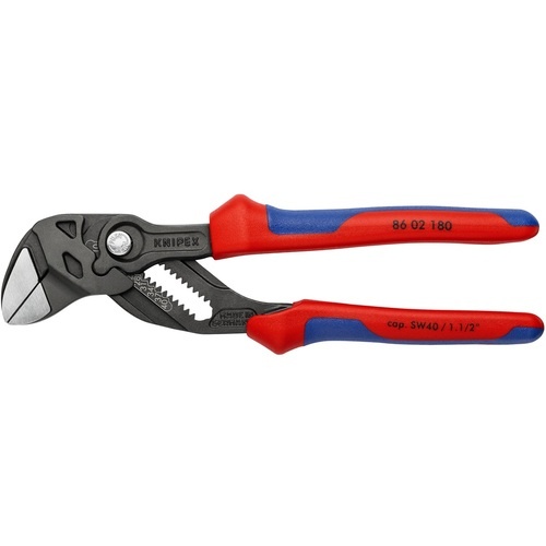 KNIPEX 【ブリスターパック仕様】プライヤーレンチ コンフォートハンドル 180mm【8602180SB】