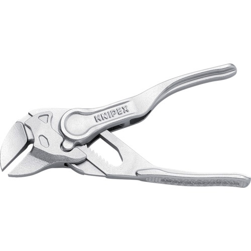 KNIPEX 【ブリスターパック仕様】プライヤーレンチ エンボス加工グリップ 100mm【8604100BK】