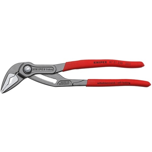 KNIPEX ウォーターポンププライヤー コブラES(エクストラスリム)250mm