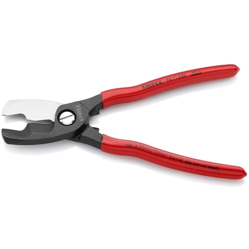 KNIPEX ケーブルカッター プラスチックハンドル 200mm(SB店頭展示パッケージ仕様)【9511-200SB】