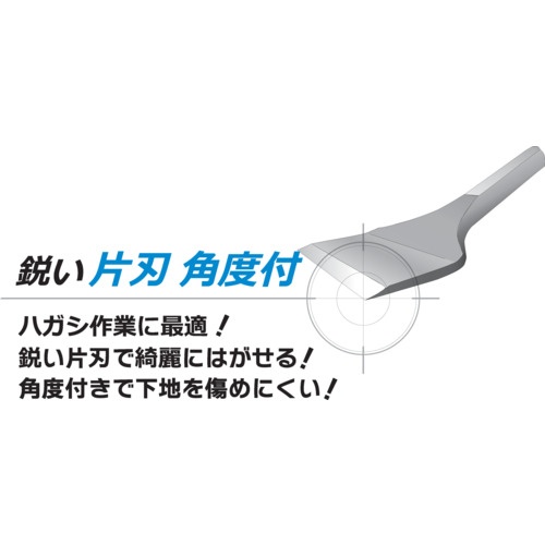 モクバ印 SDSplusスクレーパーS型55幅×200mm【B06601】