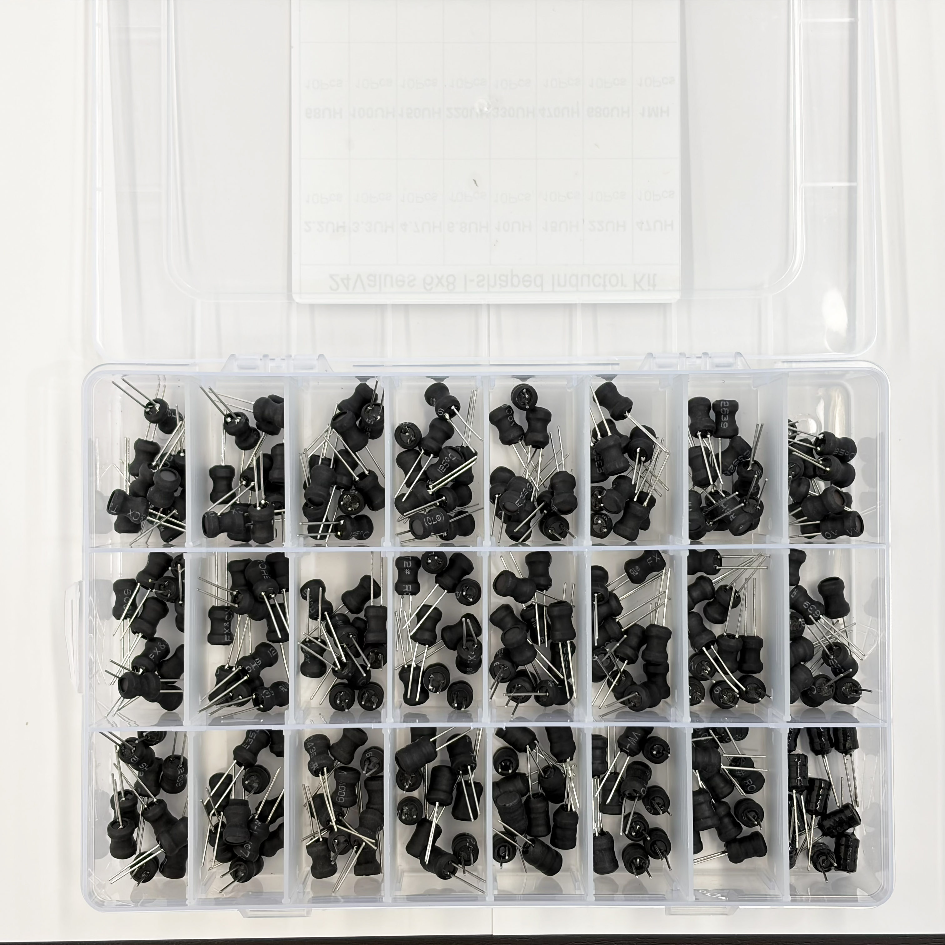 インダクターコイル240pcsセット(24種類入り)【AB-INDCOIL-240PCS-SET】