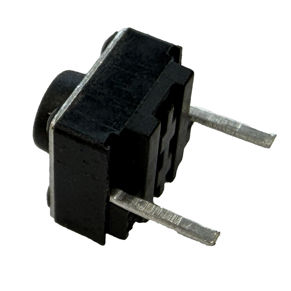 タクトスイッチ(2本足リード)【TACT-0606-05-BLK】