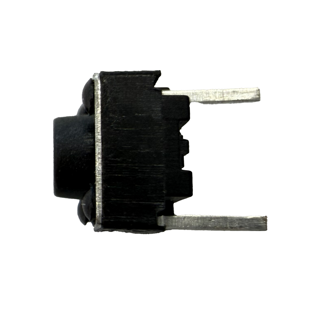 タクトスイッチ(2本足リード)【TACT-0606-05-BLK】