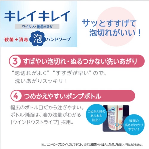 ライオン キレイキレイ薬用泡ハンドソープ 550mL【BPGHALP】