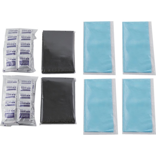 IRIS 208368 非常用トイレセット 15g 100回分【BTS15-100】