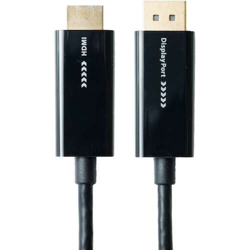 MCO DisplayPort to HDMI2.0ケーブル ブラック 2m【DP-HDC20/BK】