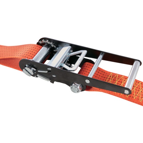 TRUSCO ベルト荷締機ワイドハンドル 75mm幅 2030kg アイタイプ JIS規格品【GV75A-2000R】