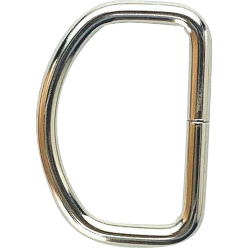 平ベルト金具 月カン 25mm幅用 (4個入り)【JJ-125】