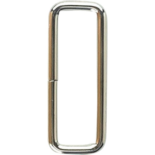平ベルト金具 角カン 25mm幅用 (4個入り)【JL-125】