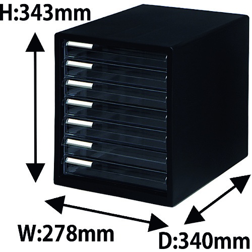 JEJアステージ I.BEAM ファイレックスレターケース M7ブラック【M7-BK】
