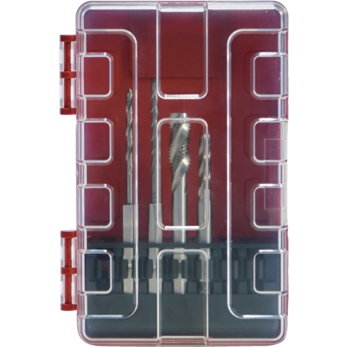 TRUSCO 樹脂ドリルケース(六角軸シャンクタイプ)13本収納【PLHEX-13】
