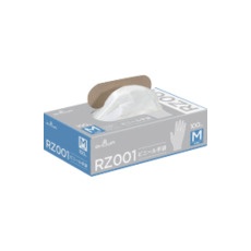 SHOWA ビニール使い捨て手袋 ビニール手袋 100枚入 Mサイズ【RZ001-M】