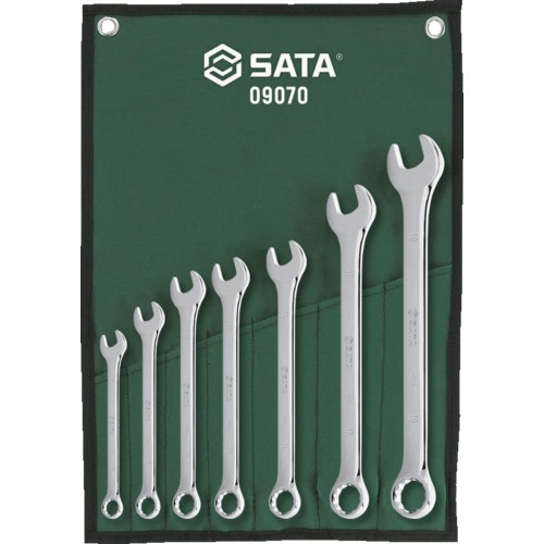 SATA コンビネーションレンチセット(7点)【ST09070SJ】