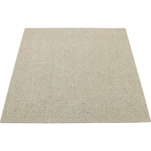 大島屋 日本製タイルカーペット アイボリー 50×50cm【STC-01】