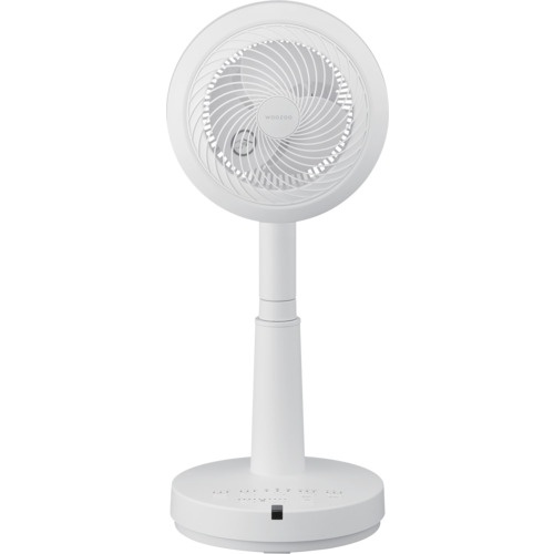 IRIS 207002 サーキュレーター扇風機 DC ホワイト【STF-SDC15TEC-W】