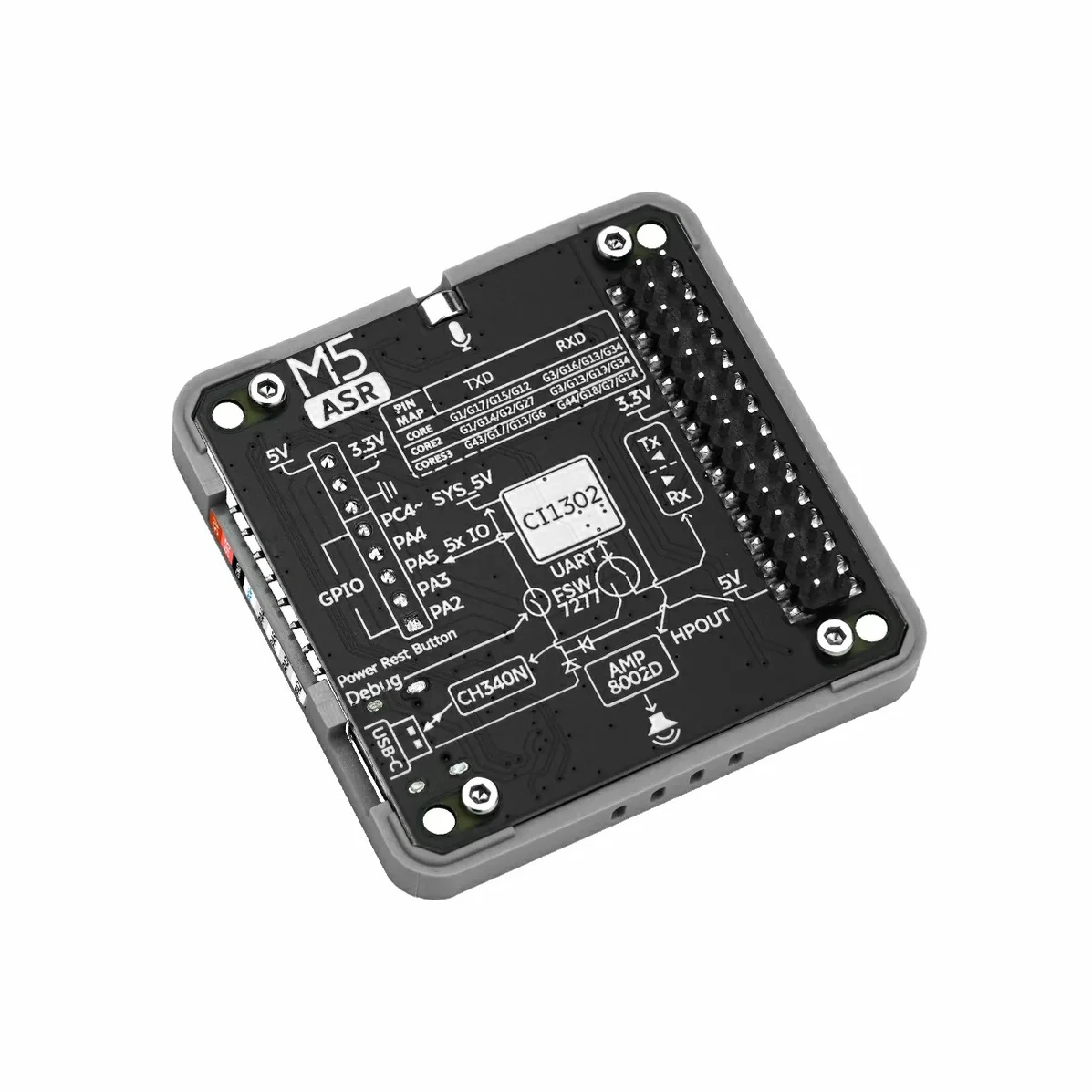 M5Stack ASRモジュール【M5STACK-M147】