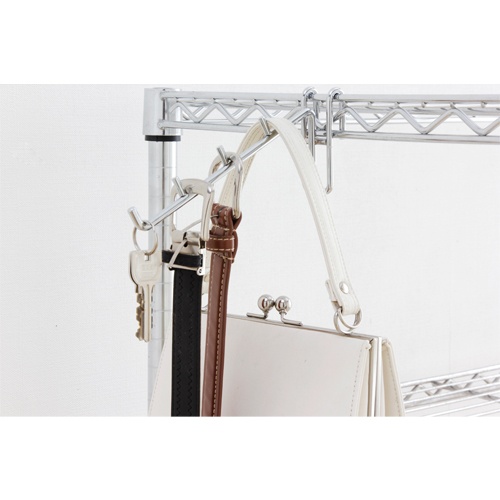 メタルラック4連フック 【MR-4FS】