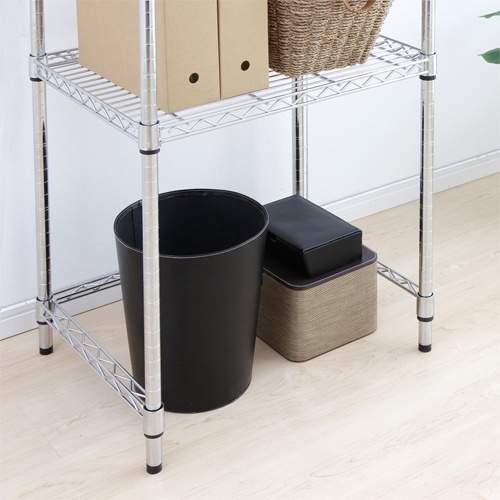 メタルラックコの字バー 【MR-91BK】