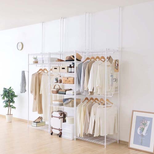 カラーメタルラック 棚板 ホワイト【CMM-7535TN-WH】