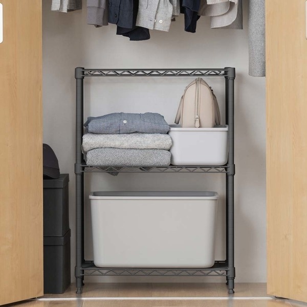 カラーメタルラックフィット マットブラック【CMF-55075-MB】