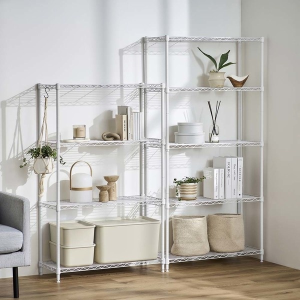 カラーメタルラックフィット マットホワイト【CMF-75120-MW】