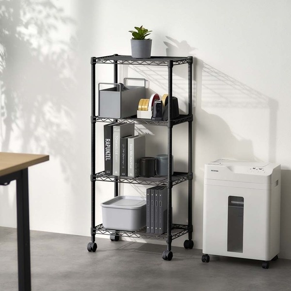 カラーメタルラックフィット マットブラック【CMF-45100C-MB】