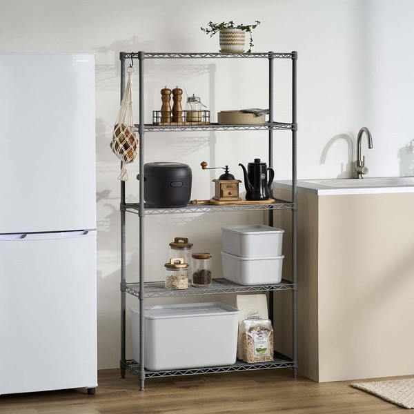 カラーメタルラックフィット マットブラック【CMF-75150-MB】