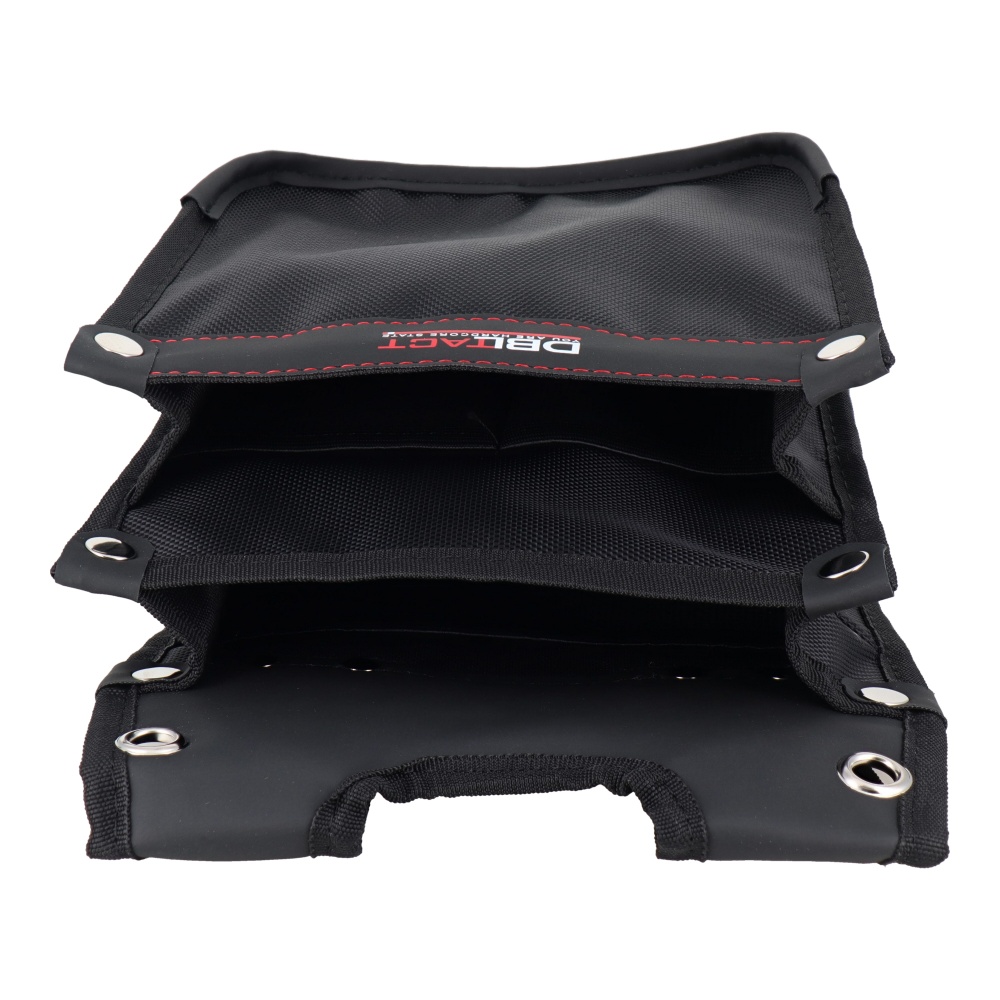 デュラソフトケース 電工2段【DTS-02-BK】