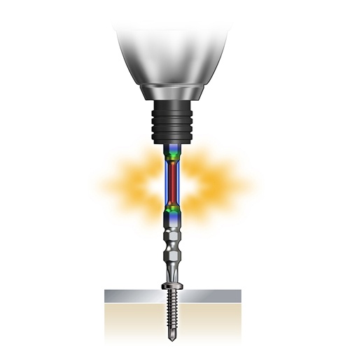 #2x110mm 衝撃吸収ハイパースリムビット(10本組)【EA813AC-118】