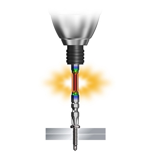 #2x110mm 衝撃吸収ハイパービット(10本組)【EA813AC-98】