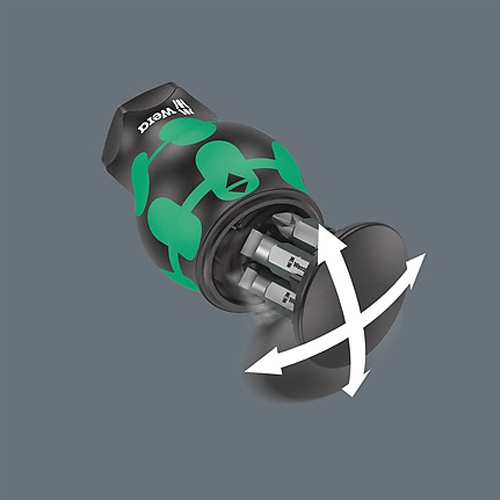 [＋－]スタビードライバービットセット(ハンドル付)【EA550BP-45】