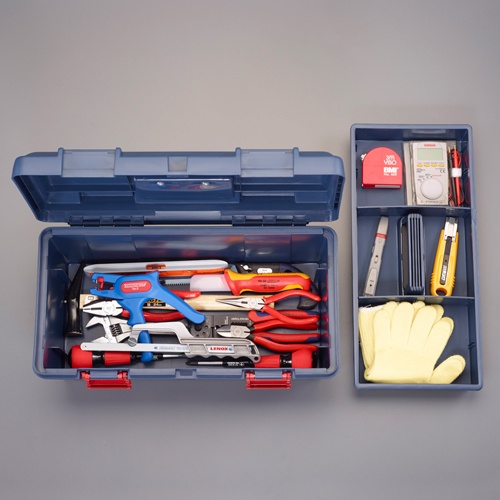 [18個組] 電気工事用工具セット【EA33D】