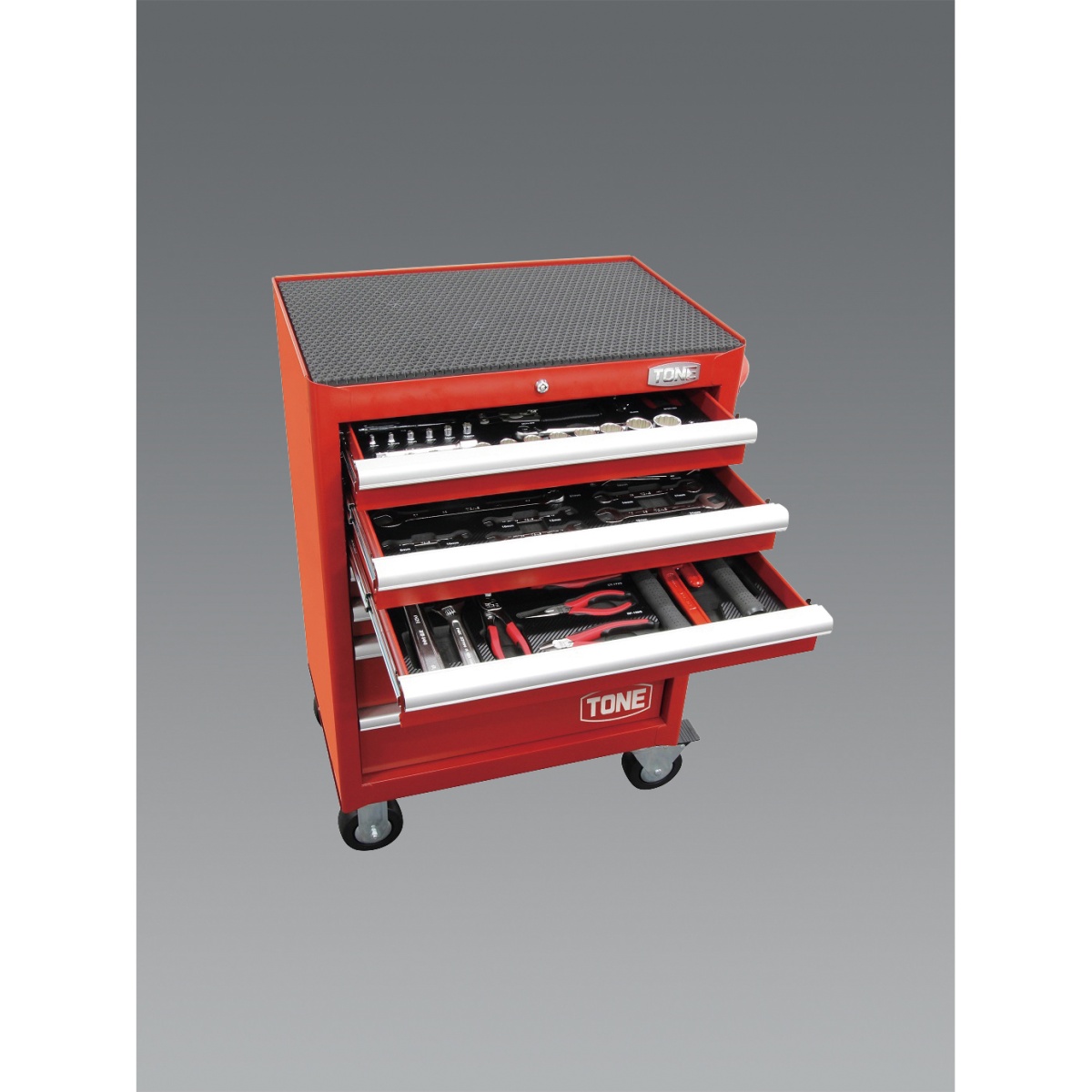 [72個組] ツールワゴン付工具セット【EA612SC-63】