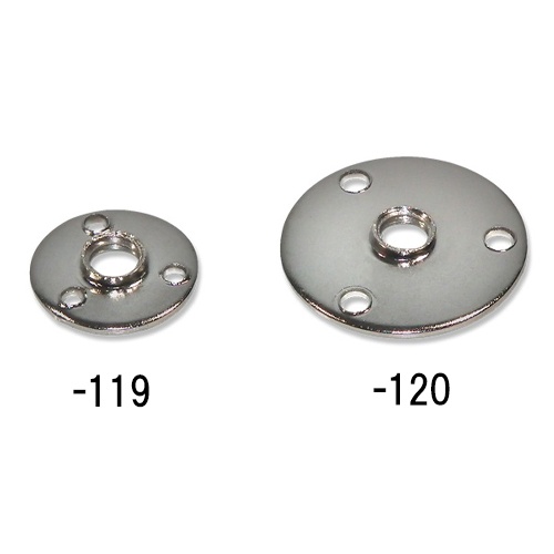 [EA949HA-116.-117用] 丸座金(スチール/4個)【EA949HA-119】