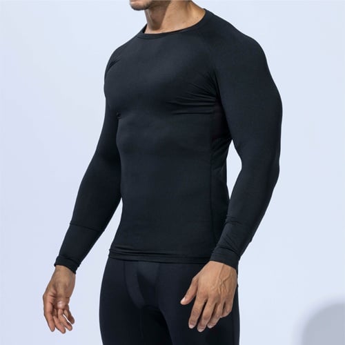 [LL] クルーネックシャツ(冷感・消臭)【EA915EM-204A】