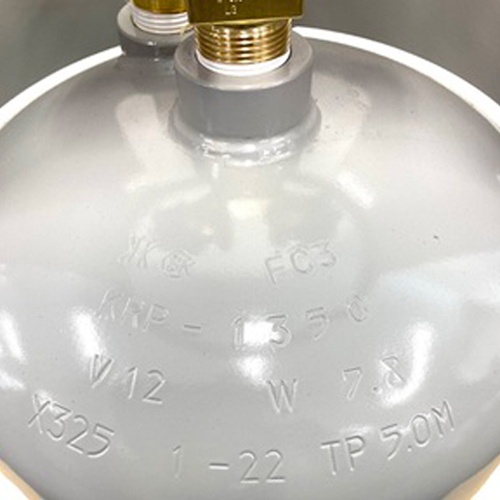 [R410A-R12] 12L フルオロカーボン回収容器【EA994C-11】